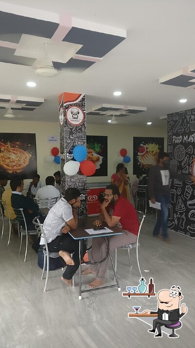 The interior of Food Master