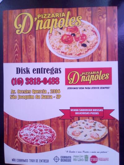 Olhe as informações sobre o Pizzaria D Napoles
