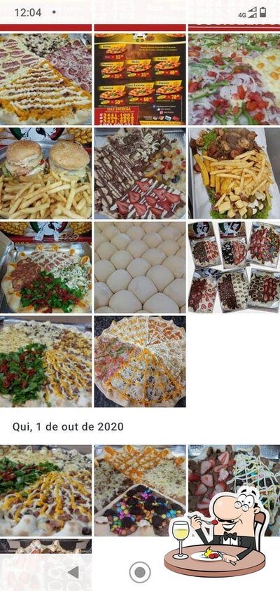 Comida em Sabor Da Pizza Delivery