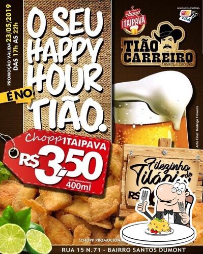 Comida em Tião Carreiro Espetos e Porcões