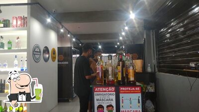 Você pode pedir uma bebida do menu