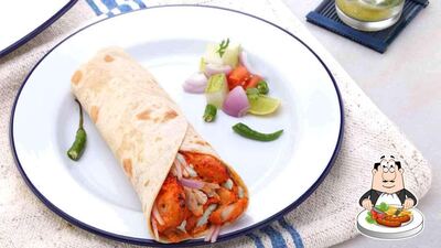 Food at Faasos - Wraps, Rolls & Shawarma