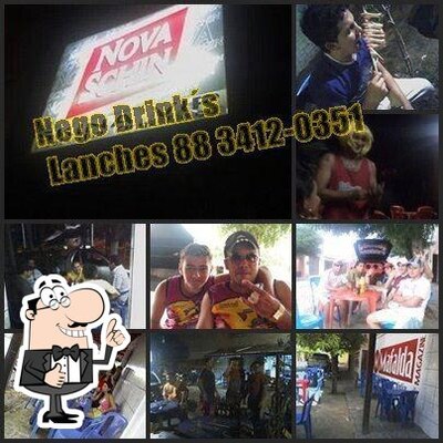 A publicidade apresenta informações sobre o Nego drinks