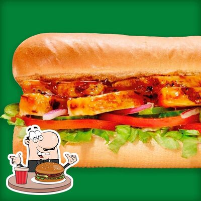Commandez un hamburger à Subway