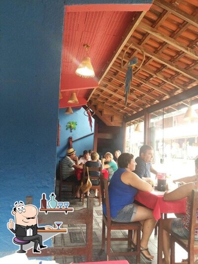 O interior do Restaurante Tia Judith