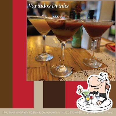 Escolha destilados e outros bebidas alcoólicas