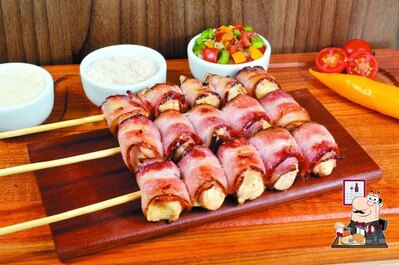 Há uma escolha de refeições para os amantes da carne