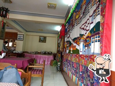 The interior of Himalayan Café