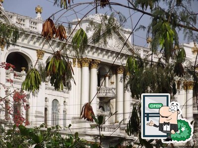 Enjoy the view at the outside area of Royal Calcutta Bistro