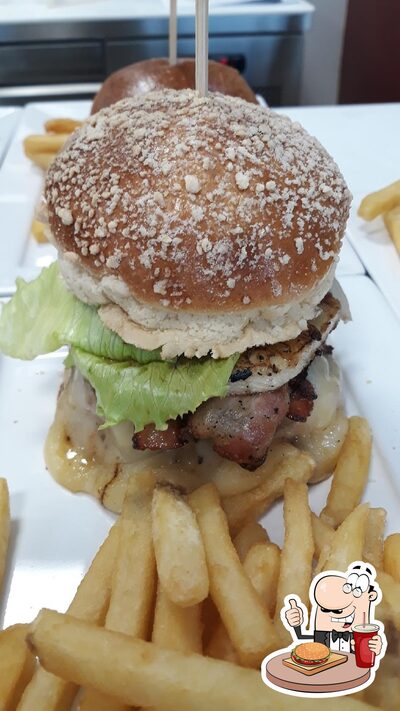 Peça um hambúrguer no Rancho do Gaúcho