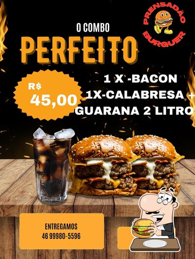 Prensadão burguer foto
