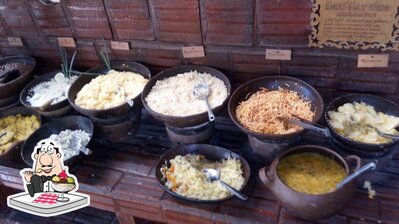 Não esqueça de experimentar uma sobremesa no Restaurante Rural Vó Maria