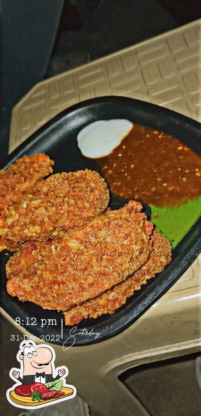 Try out meat dishes from the menu