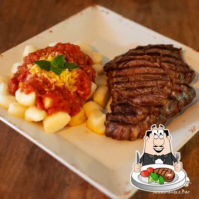 Capone Restaurante E Bar serve pratos de carne