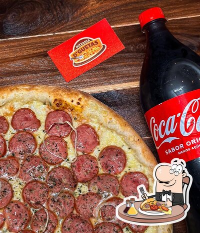 Escolha pizza no D’GUSTAS PIZZARIA