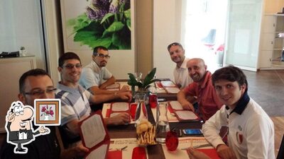 Gli interni di Trattoria Moderna