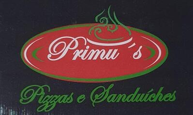 O Pizzaria Primu's tem seu próprio logotipo