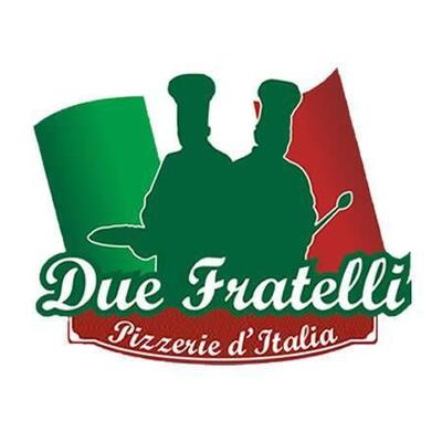 O logotipo do Pizzaria Due Fratelli