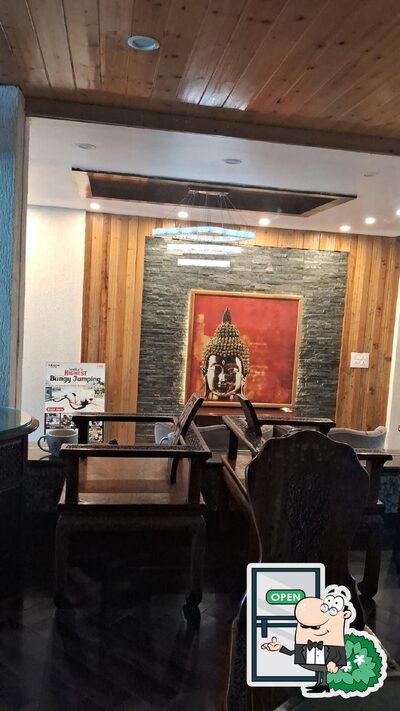 Take a look at the outside area of Ambrosia restaurant