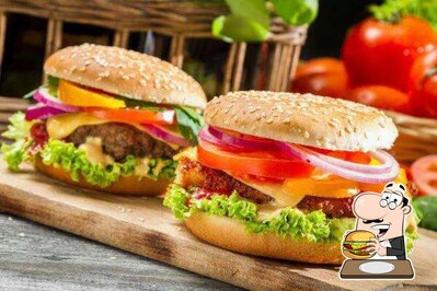 Taste one of the burgers available at Burger Point