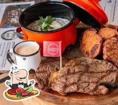 Escolha pratos de carne no HAUS