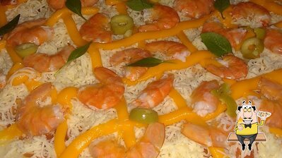 Os clientes do Pizzaria Trindade podem disfrutar diversos refeições de frutos do mar