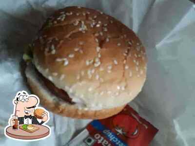 Taste one of the burgers available at Devil's Kitchen