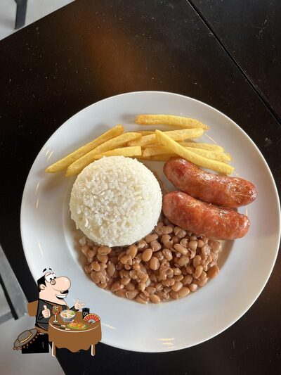 Platos en Point Bar