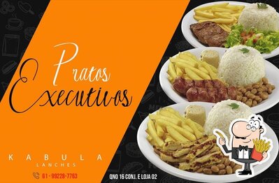Experimente batatas fritas no Kabula Lanches DF