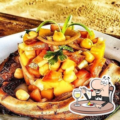 Comida em Sol do Mutá Restaurante
