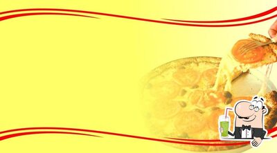 Você pode desfrutar de uma bebida do menu