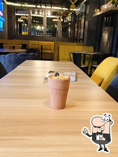 The interior of The Burger Company