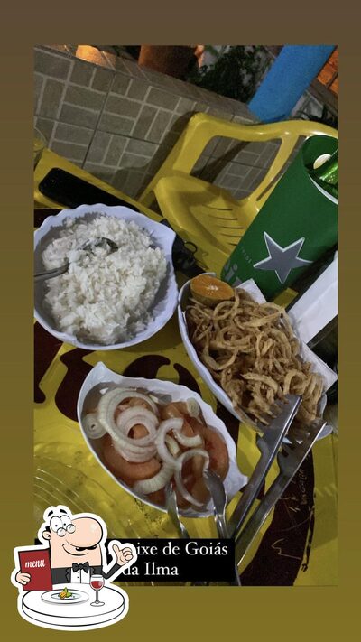 Comida em Bar da Ilma