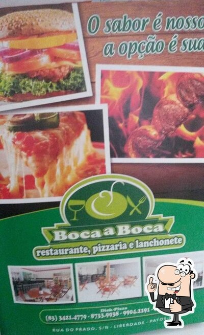 A publicidade mostra informações sobre o Bocaaboca Patos PB