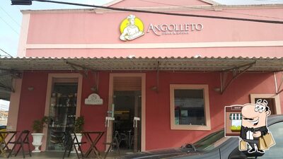 Você pode espairecer no na área externa do Angolleto