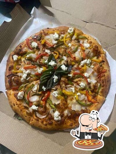 Try out pizza at Newton's Pizza