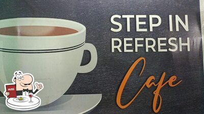 Food at Step In Refresh Cafe