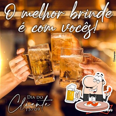 Saboreie uma cerveja com seu jantar
