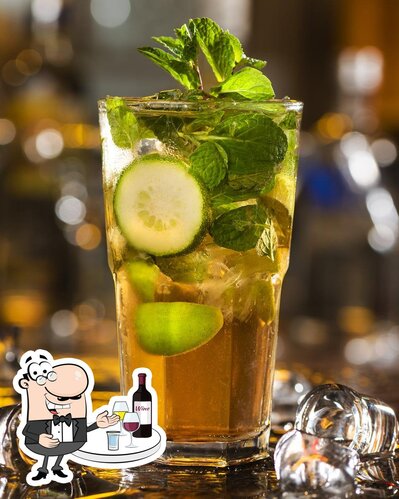 Pick from a row of drinks at Chai Break - Rangoli Mall