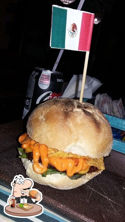 Delicie-se com um hambúrguer no Tripper Burger
