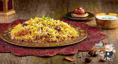 The interior of Behrouz Biryani