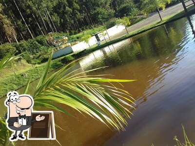 Veja a área externa do Pesque e Pague do Dunga