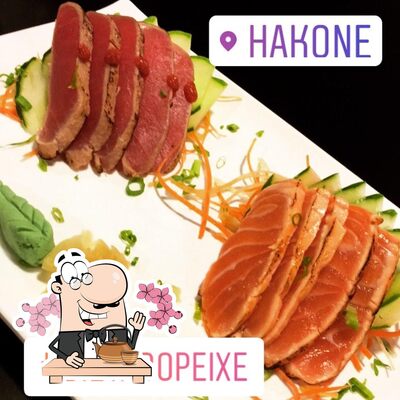 Platos en Hakone