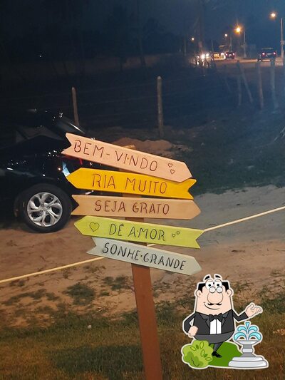 a parte exterior é uma característica importante do Quiosque da fare