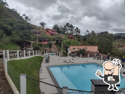 O exterior do Rancho das Montanhas