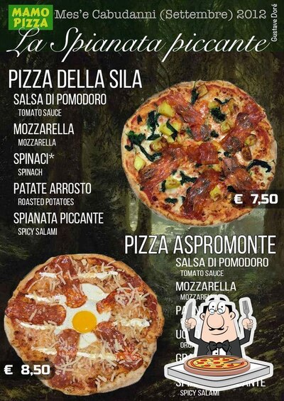 Scegli tra le molte varianti di pizza