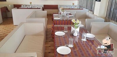 The interior of Melting Point Restobar