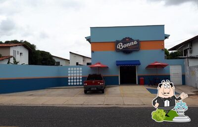 O exterior do Bonna - Restaurante e Conveniência