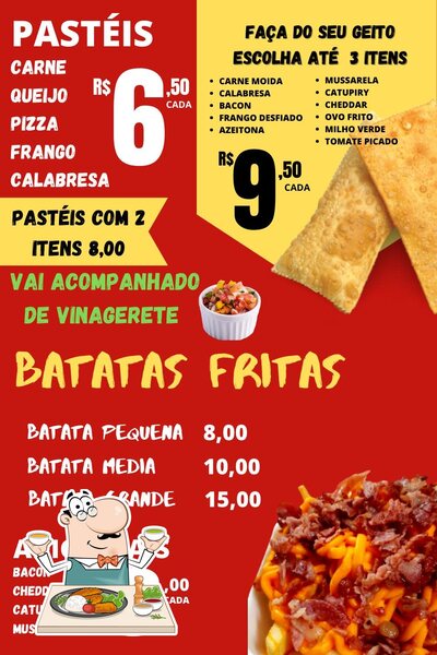 Platos en Pastelaria do Jonas