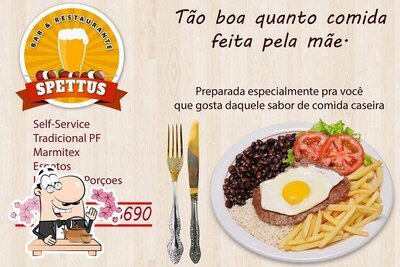 Platos en Spettus Restaurante Delivery Cuiabá MT